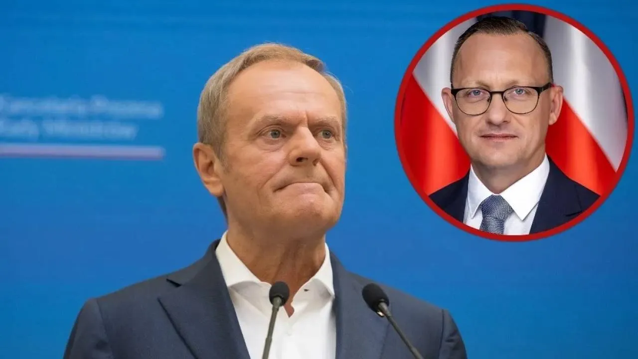 "Uwłaczające pamięci poległych i godności polskiego munduru". Leśkiewicz mocno o Tusku i Czarzastym