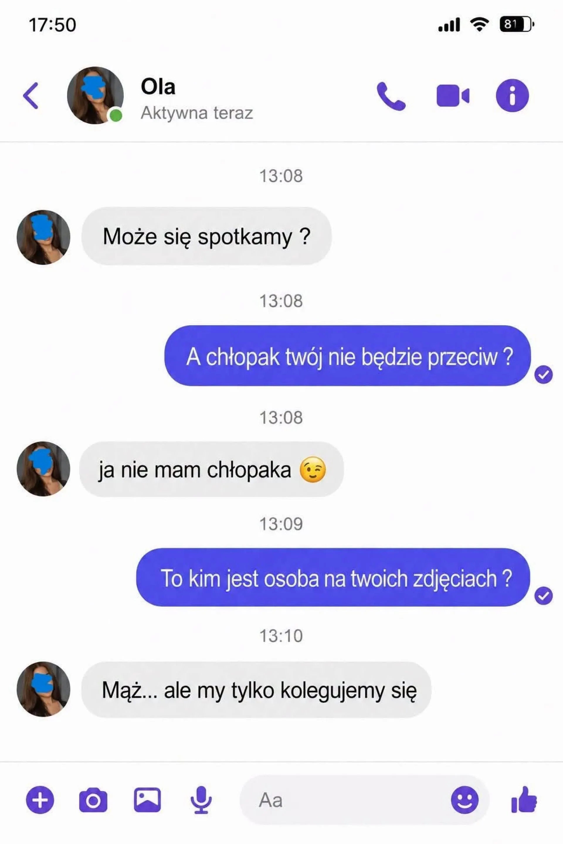 Mąż kolega