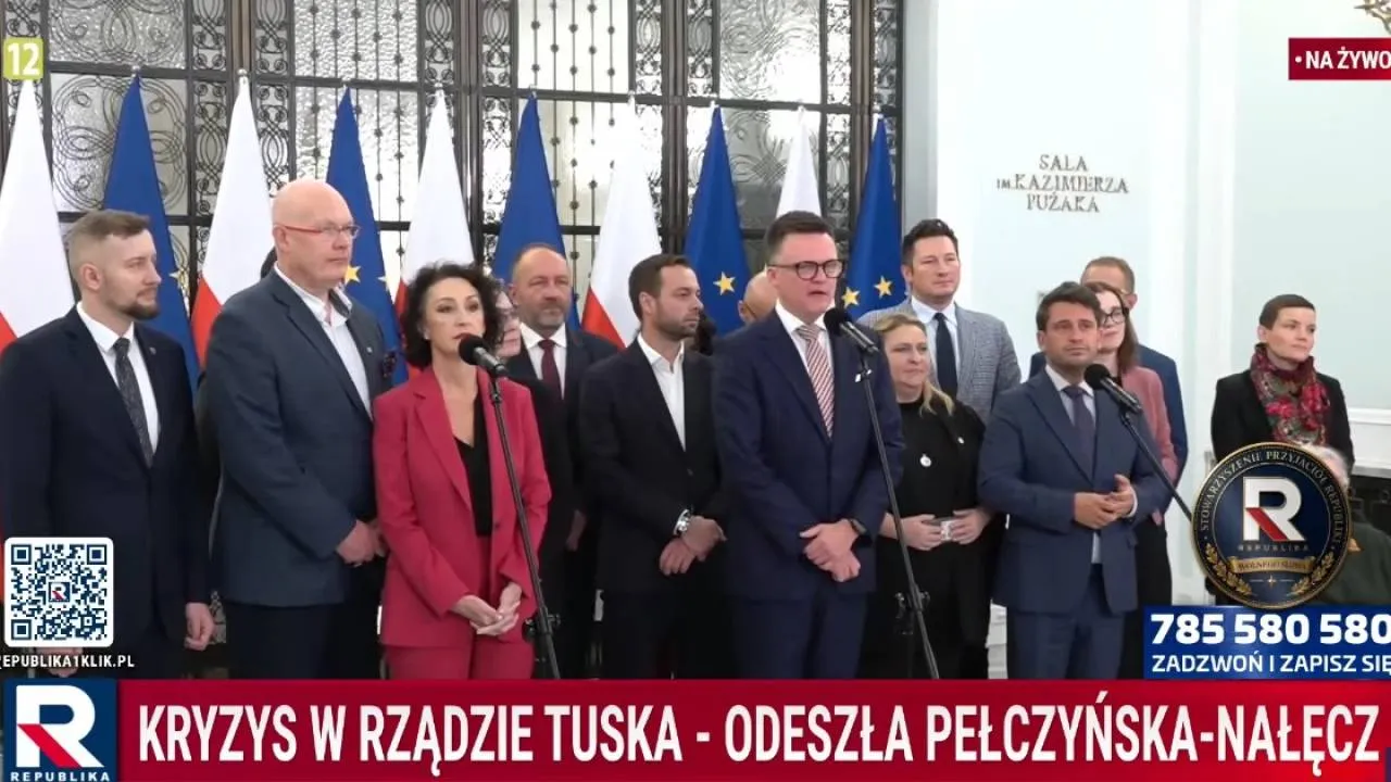 Hołownia za wszelką cenę chce zostać w koalicji. Polska 2050 dostanie tekę ministra?