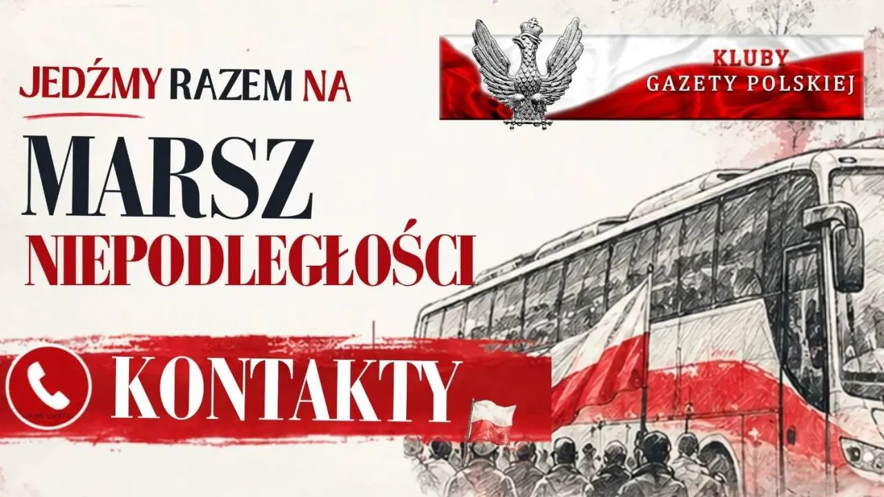 Kluby „Gazety Polskiej” mobilizują przed 11 listopada. Jedźmy razem na Marsz Niepodległości!