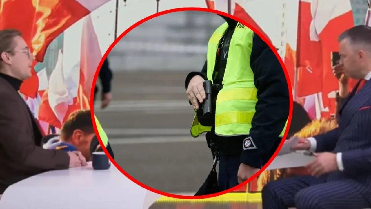 Uzbrojona policja u prezesa Marszu Niepodległości. "Jesteśmy w ciężkim szoku"
