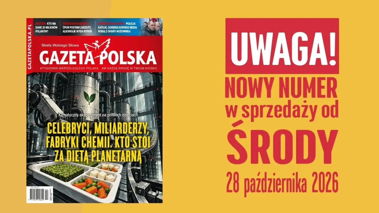 "Gazeta Polska" NOWY NUMER: Celebryci, miliarderzy, fabryki chemii. Kto stoi za dietą planetarną