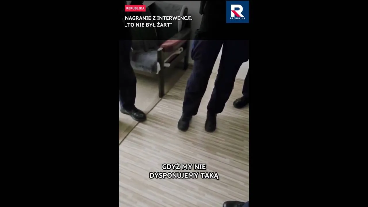 Uzbrojeni policjanci w domu szefa Marszu Niepodległości. Republika ujawniła NAGRANIE