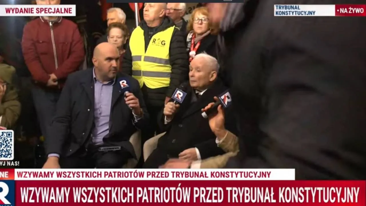 Kaczyński: Wejście do Trybunału Konstytucyjnego to kontynuacja cyklu zamachu stanu