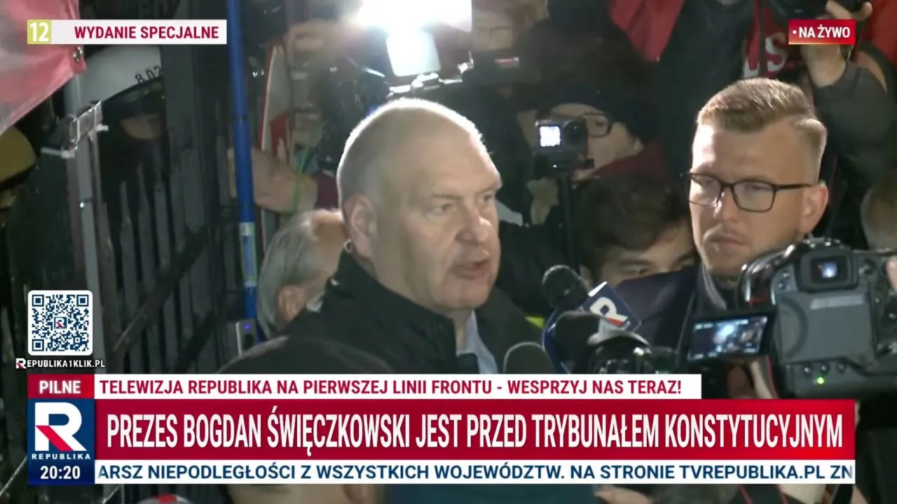 - Prezes Święczkowski niewpuszczony do Trybunału. "Zbrodnia kryminalna"