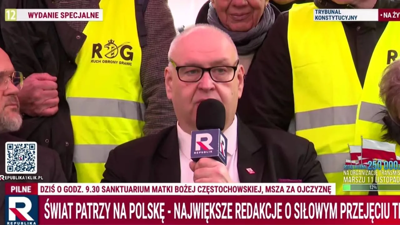 Trybunał zmieni siedzibę? Prezes Święczkowski: Legalny TK będzie działał - w tym gmachu lub w innym