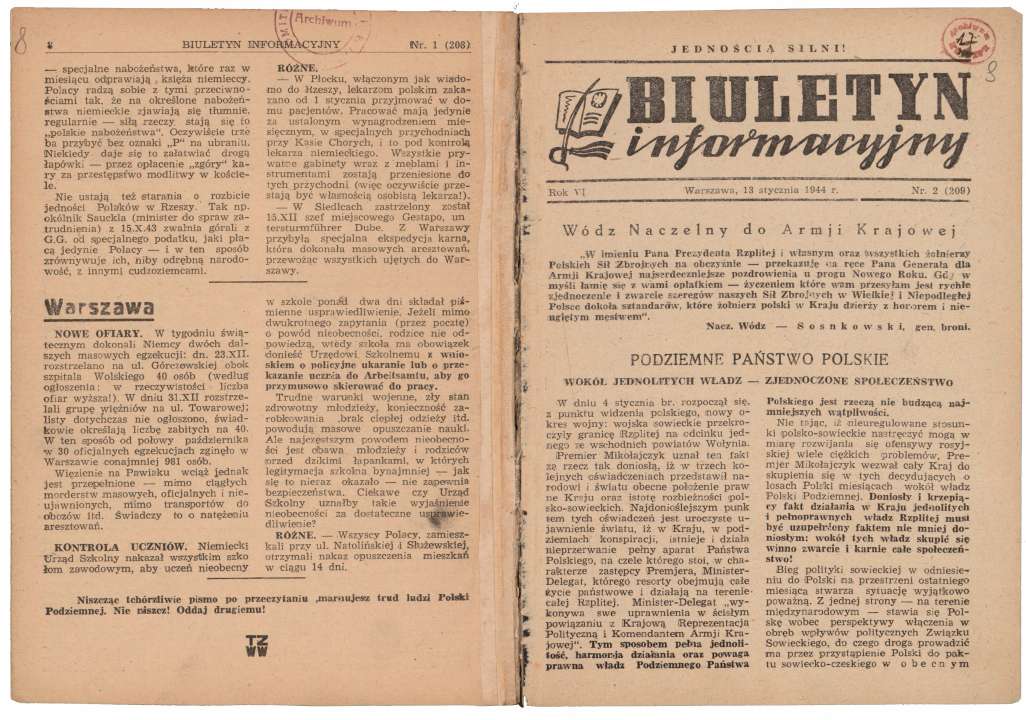 „Biuletyn Informacyjny” - periodyk konspiracyjny